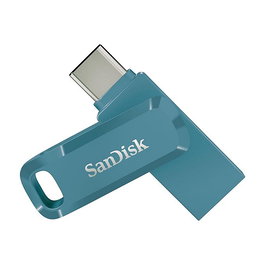 Sandisk ULTRA DUAL DRIVE GO 256GB USB Type-C 3.2 Gen 1 400MB/s Color Azul