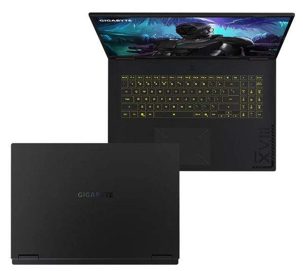 Gigabyte A16 3WHK3EEC94SH con AMD Ryzen 7, 16GB RAM, 1TB SSD y RTX 5070