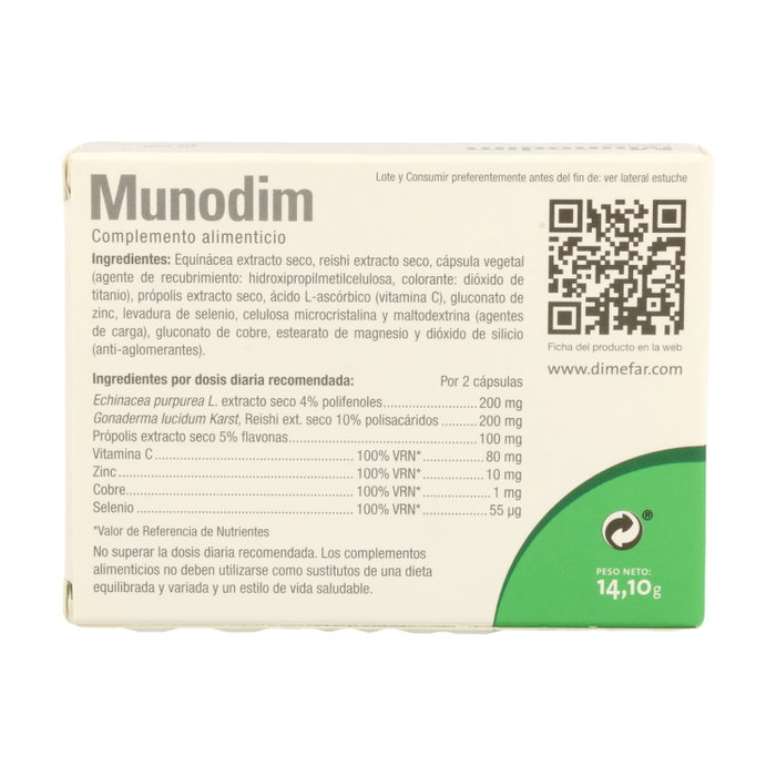 Dimefar Munodim 30 cápsulas