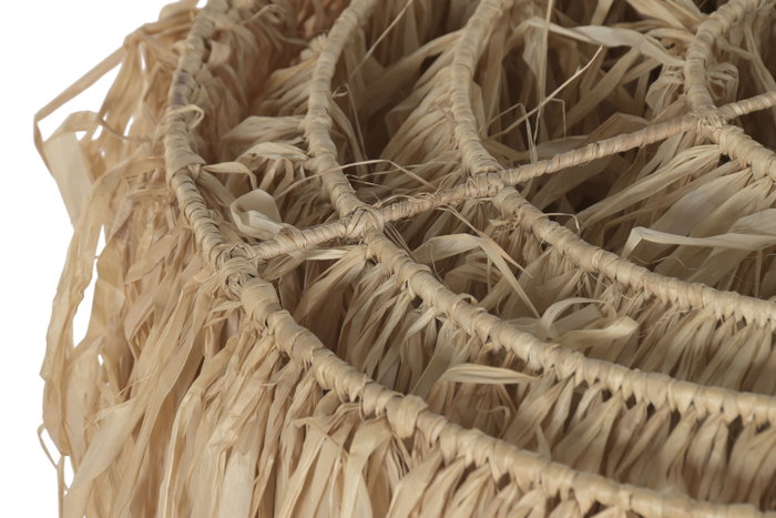 DKD Home Decor Lámpara de Techo de Gajih Hecha a Mano Natural 50x50x70 cm