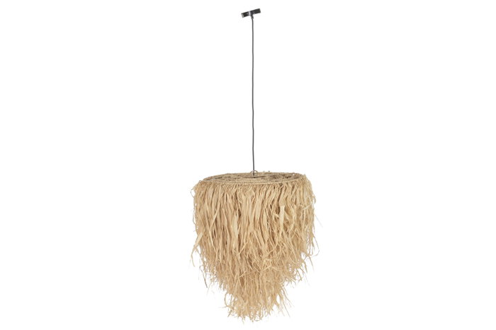 DKD Home Decor Lámpara de Techo de Gajih Hecha a Mano Natural 50x50x70 cm
