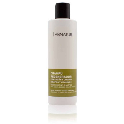 Labnatur Champú Reparador de Argán, Jojoba y Keratina 250 ml