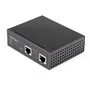 StarTech.com Inyector PoE+ Gigabit POEINJ1G90W - 90W IEEE 802.3bt - Compatible con Cisco uPoE, Bosch, AXIS - Caja Aluminio IP30 Industrial (10/100/1000 Mbps)