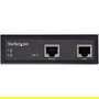 StarTech.com Inyector PoE+ Gigabit POEINJ1G90W - 90W IEEE 802.3bt - Compatible con Cisco uPoE, Bosch, AXIS - Caja Aluminio IP30 Industrial (10/100/1000 Mbps)