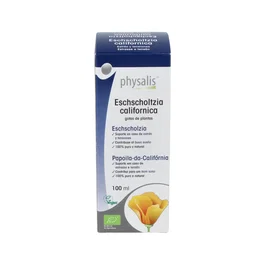 PHYSALIS Amapola de California Extracto Hidroalcohólico 100 ml Bio - Facilita la Relajación Natural y el Descanso Nocturno