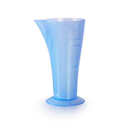 Bifull Vaso Medidor Azul para Cocina y Repostería, Capacidad Clara y Diseño Ergonómico