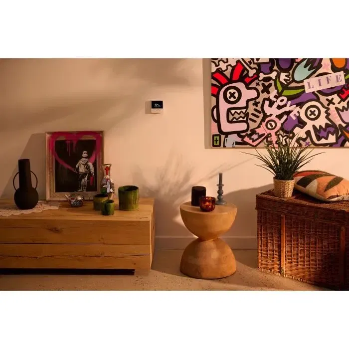 Home Pilot HOM4031909026323 Termostato Conectado con Receptor para Calefacción - Ahorro de Energía