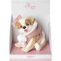 ROSA TOYS Muñeco Bebé Reborn Perrito Chaleco 23cm