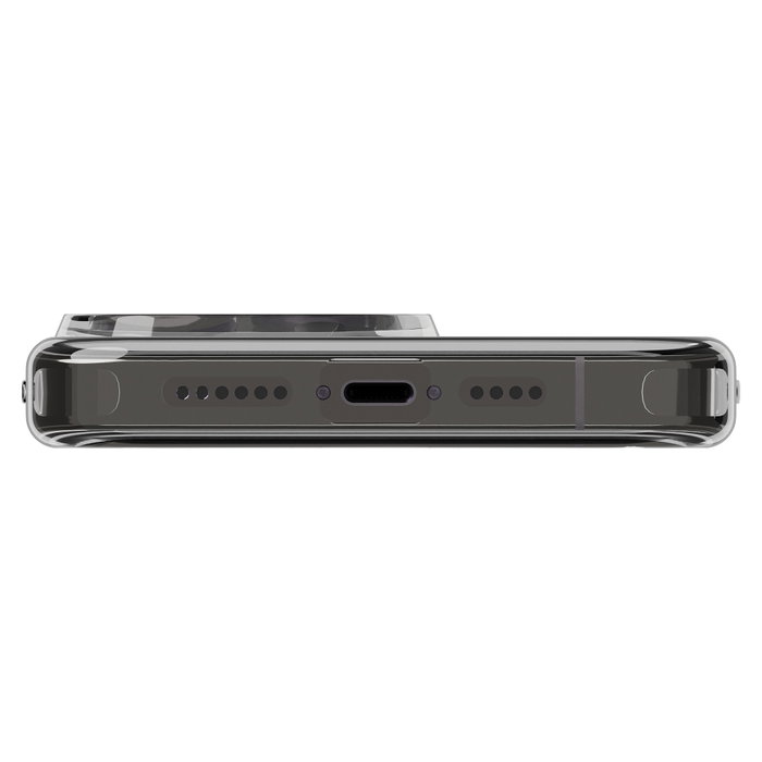 dbramante1928 Iceland Ultra D3O MagSafe para iPhone 15 Pro Max, Transparente/Blanco