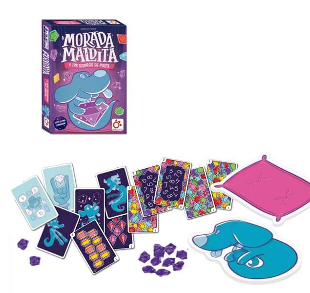 Mercurio La Morada Maldita y Los Tesoros de Pirita Expansión Juego para encontrar fragmentos de joya