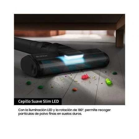 Samsung Aspirador Escoba VS20C8524TB/WA | Batería 25.2V | Autonomía 60 Minutos | Potencia 210AW Samsung Aspirador Escoba VS20C8524TB/WA | Batería 25.2V | Autonomía 60 Minutos | Potencia 210AW