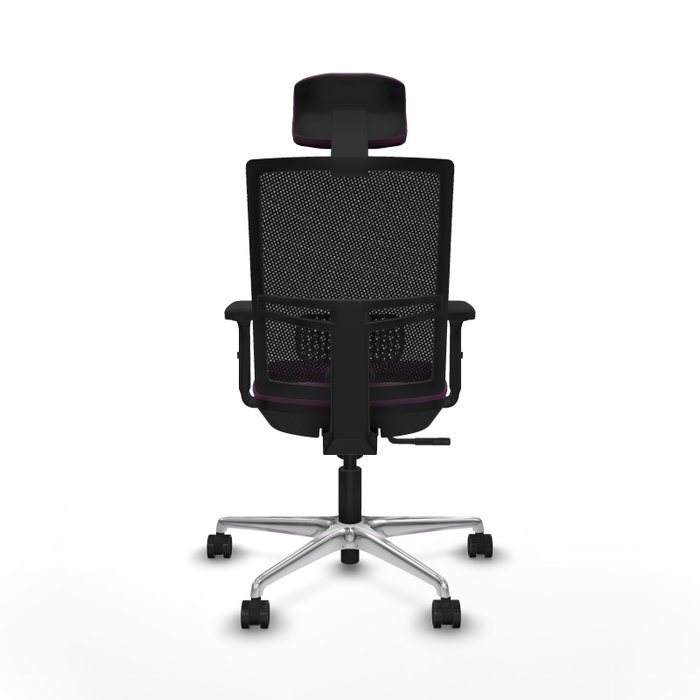 PIQUERAS Y CRESPO Silla de oficina Yunquera Morado y Negro PIQUERAS Y CRESPO Silla de oficina Yunquera Morado y Negro