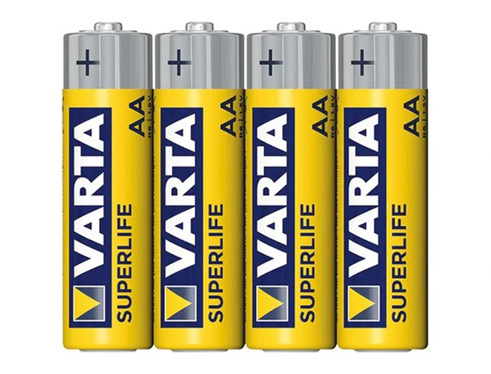 Varta R-06 Pila Salina Superlife AA Blister 4 Unidades