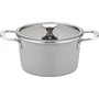 GSW GSW4005643190510 Juego de Utensilios de Cocina Stratos 7 Piezas - Acero Esmaltado Gris, Apto para Todo Tipo de Cocinas (Incluida Inducción)