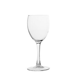 ARC Princesa Copa Mesa - Copa de vidrio templado, 31 cl, altura 19.7 cm, diámetro 7.4 cm, borde grueso (Set de 12)