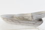 DKD Home Decor Set de 2 Bandejas Decorativas de MDF Decapé Gris y Blanco
