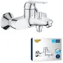 Grohe Mezclador Monomando de Baño/Ducha 24335001 Cromo Montaje en Pared Visto Swift