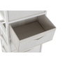 DKD Home Decor Cajonera de Bambú y Paulownia de 4 Cajones, Blanco