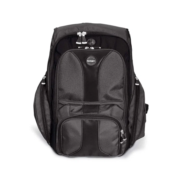 Kensington Contour Mochila Portátil 16" con Soporte Lumbar, Nailon Balístico, Sistema SnugFit, Color Negro