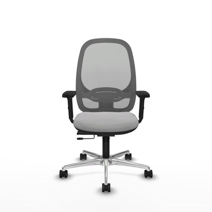 PIQUERAS Y CRESPO Silla de oficina Cilanco Gris con mecanismo Sincro/Traslack
