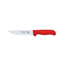 MARTINEZ Y GASCON Norplast Rojo Cuchillo Carnicero Profesional con Mango de Plástico y Hoja de Acero Inoxidable, 20 cm