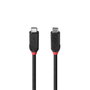 Lindy Cable USB4 Gen 3x2 USB C 0,5 m Negro