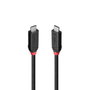 Lindy Cable USB4 Gen 3x2 USB C 0,5 m Negro