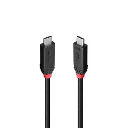 Lindy Cable USB 4 Gen 3x2 0,5 m USB C Negro 37000