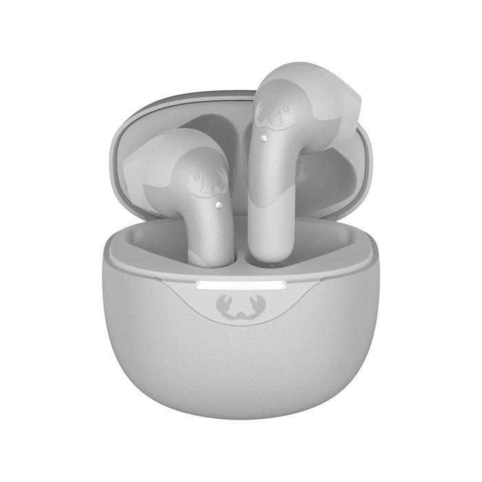 Fresh 'N Rebel Auriculares Inalámbricos Twins Blaze - Bluetooth 5.3 con Estuche de Carga, Micrófonos ENC Duales, 32h Autonomía, Resistencia al Agua, Gris Hielo