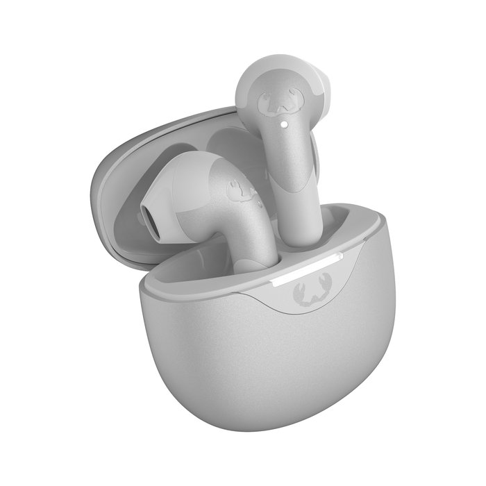 Fresh 'N Rebel Auriculares Inalámbricos Twins Blaze - Bluetooth 5.3 con Estuche de Carga, Micrófonos ENC Duales, 32h Autonomía, Resistencia al Agua, Gris Hielo