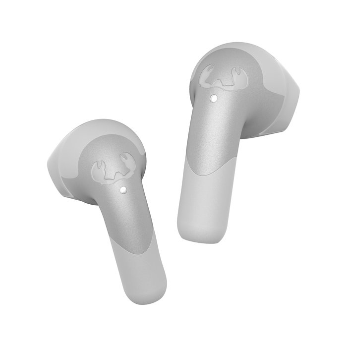 Fresh 'N Rebel Auriculares Inalámbricos Twins Blaze - Bluetooth 5.3 con Estuche de Carga, Micrófonos ENC Duales, 32h Autonomía, Resistencia al Agua, Gris Hielo
