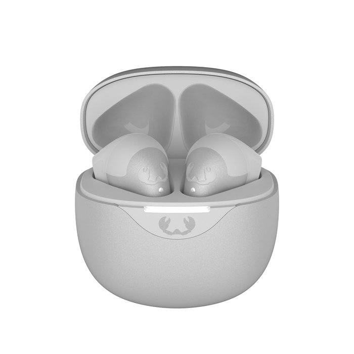 Fresh 'N Rebel Auriculares Inalámbricos Twins Blaze - Bluetooth 5.3 con Estuche de Carga, Micrófonos ENC Duales, 32h Autonomía, Resistencia al Agua, Gris Hielo