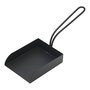 Edm Recogedor de cenizas metálico negro 10 x 3 x 28 cm