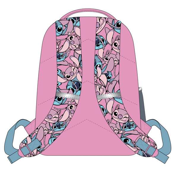Cerdá Mochila Escolar Stitch & Angel Disney Rosa Cerdá Mochila Escolar Stitch & Angel Disney Rosa