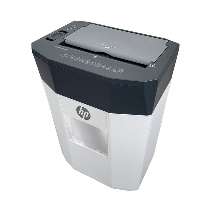 HP OneShred Auto 80CC Trituradora de papel, 80 hojas, Blanco