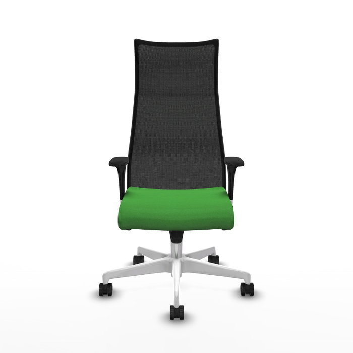 PIQUERAS Y CRESPO Sillón Albacete Mecanismo Sincro Tela Verde y Malla Negra PIQUERAS Y CRESPO Sillón Albacete Mecanismo Sincro Tela Verde y Malla Negra