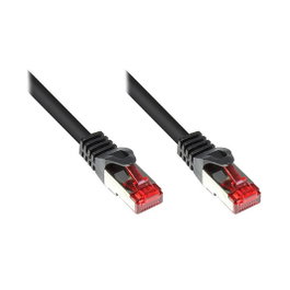 GoodConnections Cable de parcheo Cat. 6 S/FTP, 20m, negro