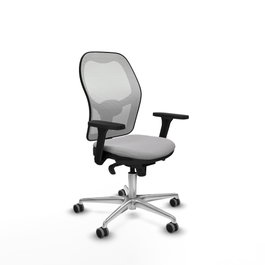 PIQUERAS Y CRESPO Silla de oficina Jorquera Gris claro y Blanco