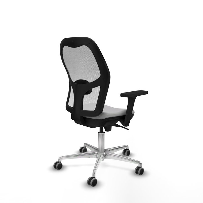 PIQUERAS Y CRESPO Silla de oficina Jorquera Gris claro y Blanco