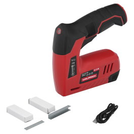 WOLFPACK LINEA PROFESIONAL Clavadora y Grapadora Recargable de 4V