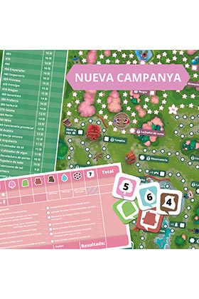 Sd games Dorfromantik Juego de Mesa Expansión Sakura 1-6 Jugadores 30-90 Minutos