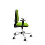 PIQUERAS Y CRESPO Silla de oficina Elche Pistacho con Base Cromada