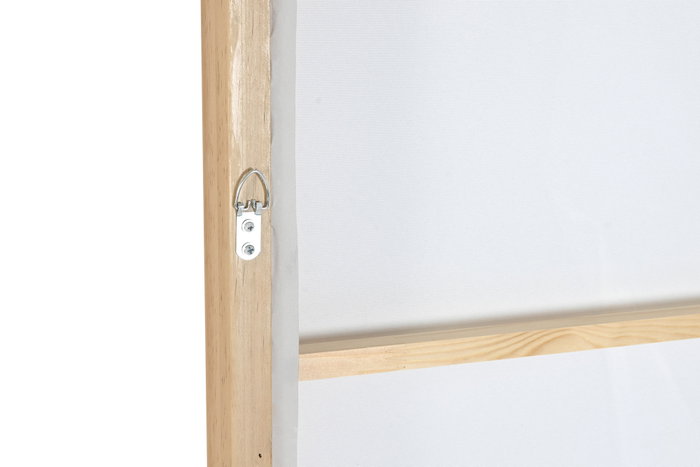 DKD Home Decor Cuadro Madera y Lienzo Abstracto Set de 2