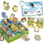 Lisciani Juego de aprendizaje Montessori 3D con 50 figuras autocorrectivas y cajas de animales