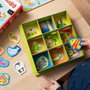 Lisciani Juego de aprendizaje Montessori 3D con 50 figuras autocorrectivas y cajas de animales