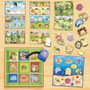 Lisciani Juego de aprendizaje Montessori 3D con 50 figuras autocorrectivas y cajas de animales