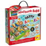 Lisciani Juego de aprendizaje Montessori 3D con 50 figuras autocorrectivas y cajas de animales