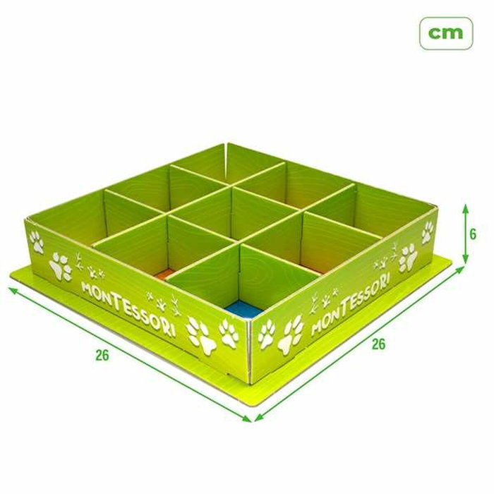 Lisciani Juego de aprendizaje Montessori 3D con 50 figuras autocorrectivas y cajas de animales