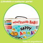 Lisciani Juego de aprendizaje Montessori 3D con 50 figuras autocorrectivas y cajas de animales