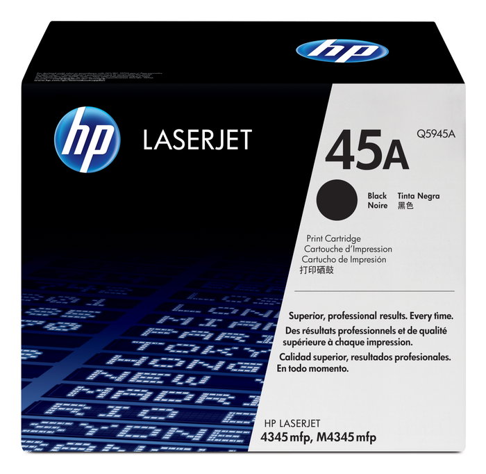 HP Tóner 45A Negro para LaserJet 4345MFP HP Tóner 45A Negro para LaserJet 4345MFP